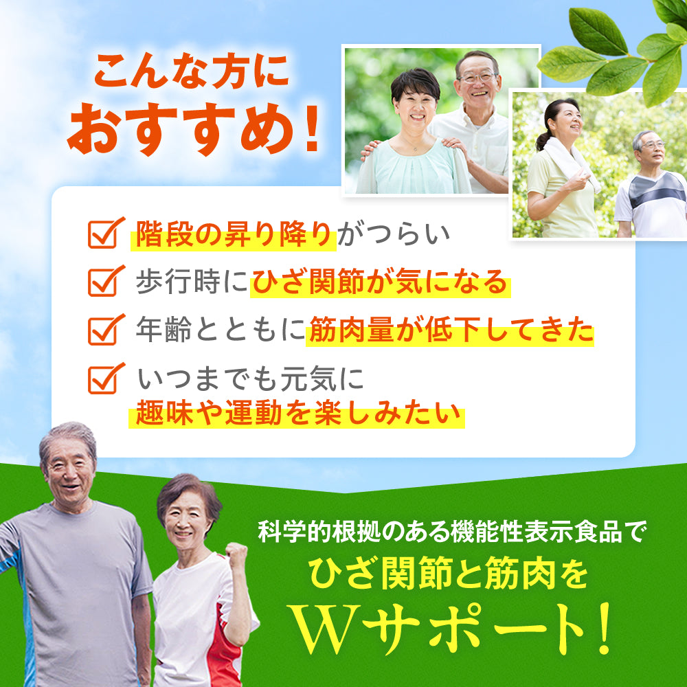 関節+筋肉Wサポート