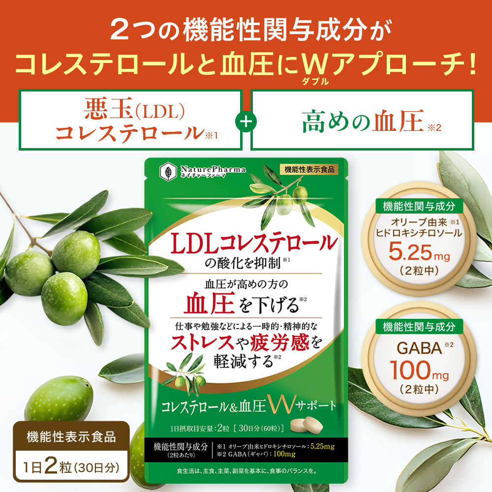 コレステロール&血圧Wサポート