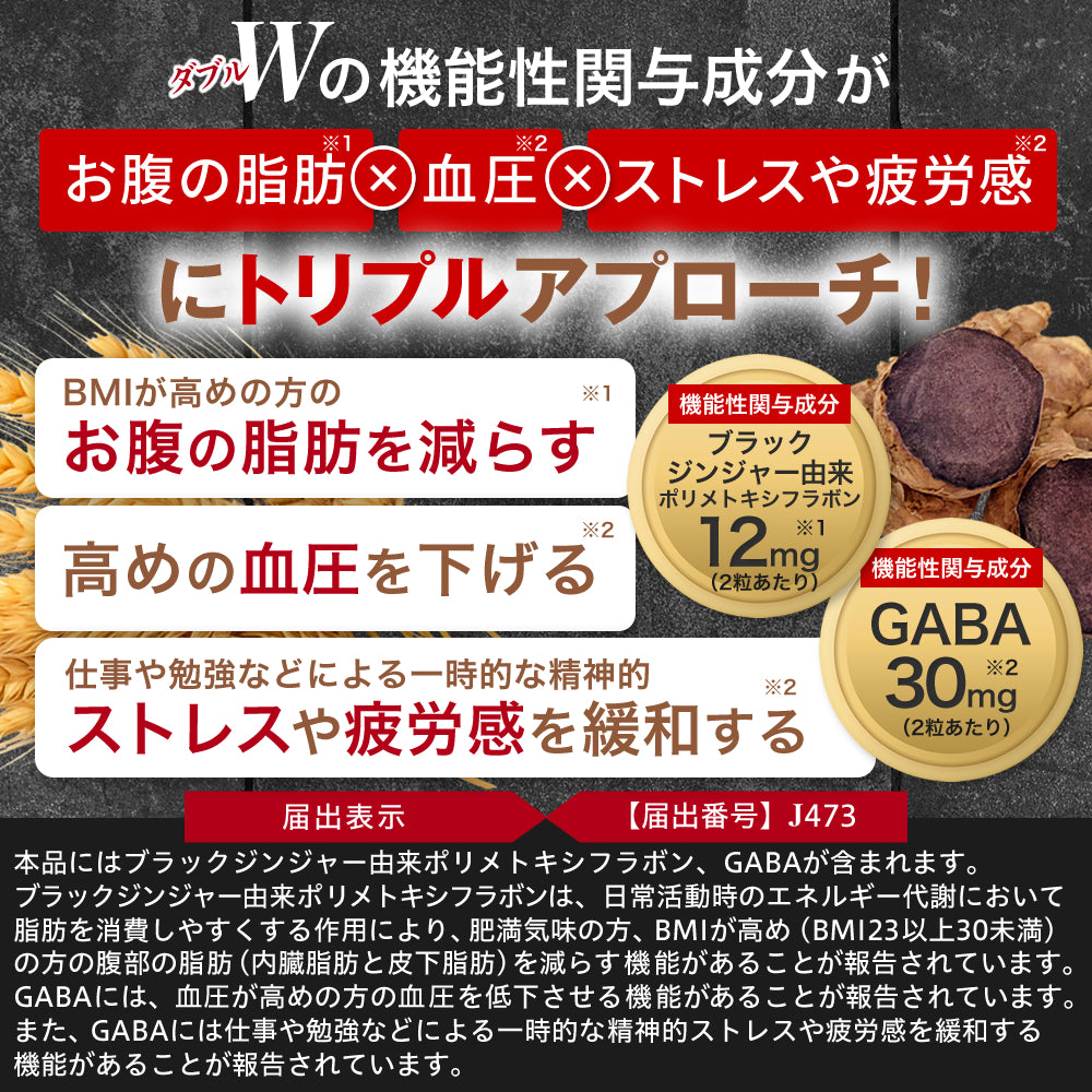 脂肪&血圧対策トリプル