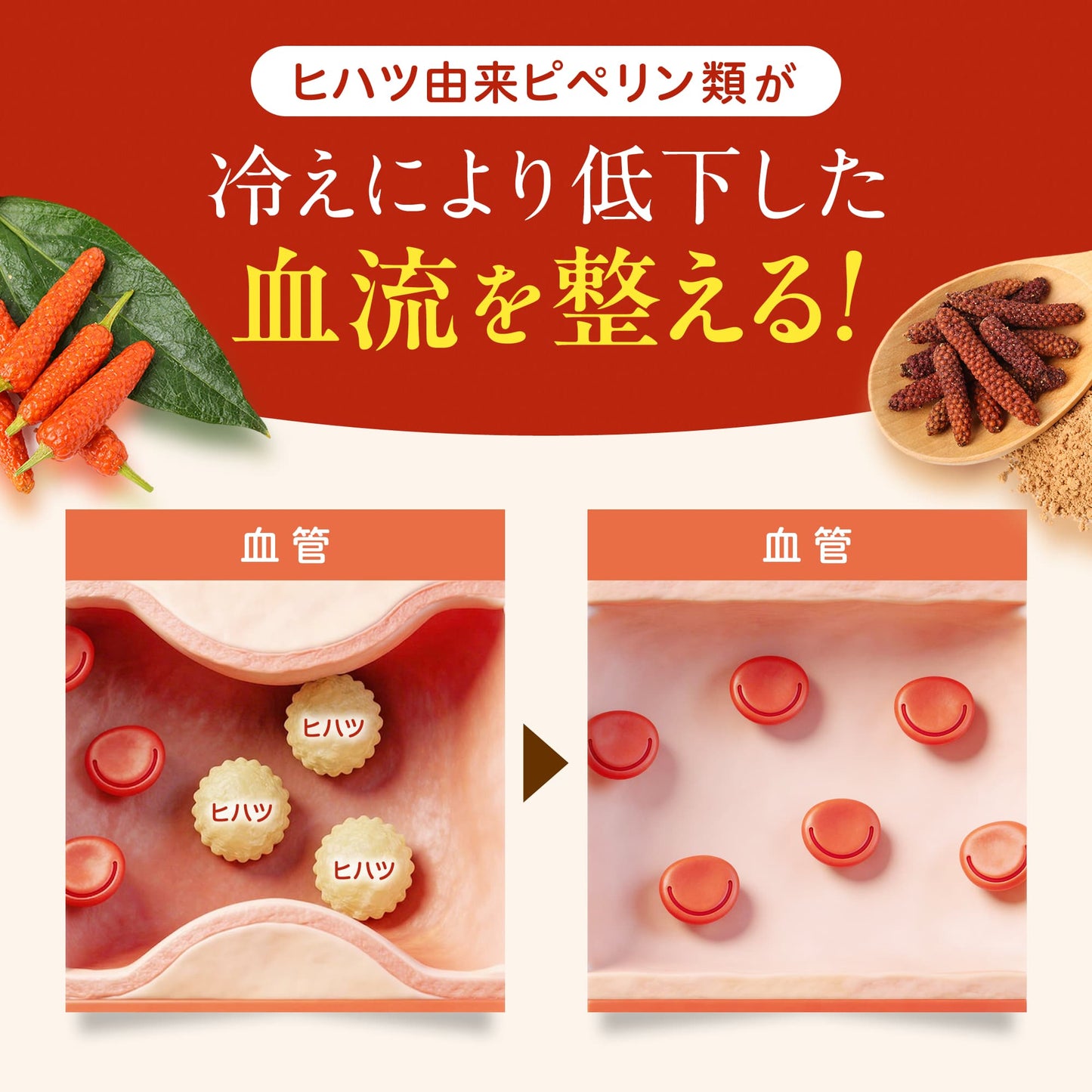ヒハツ×ギャバWサポート