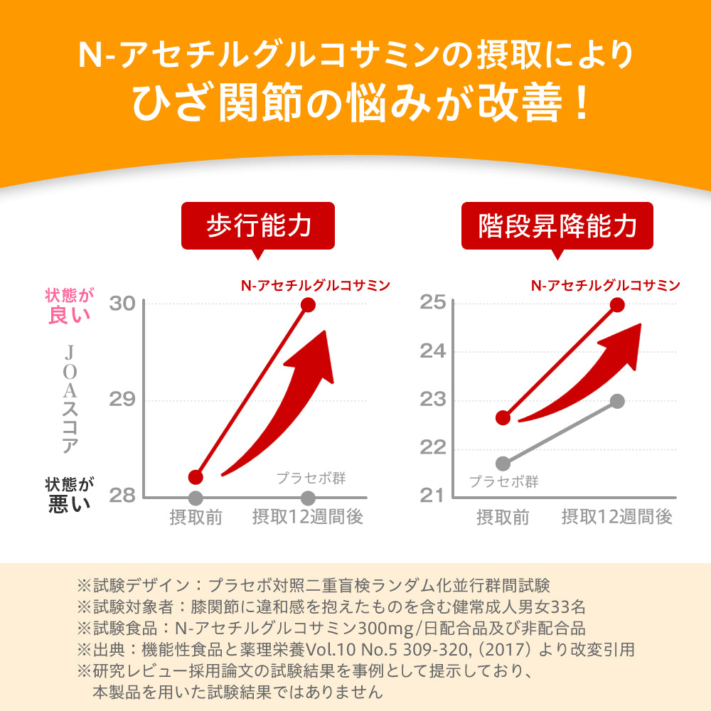 関節＋筋肉Wサポート