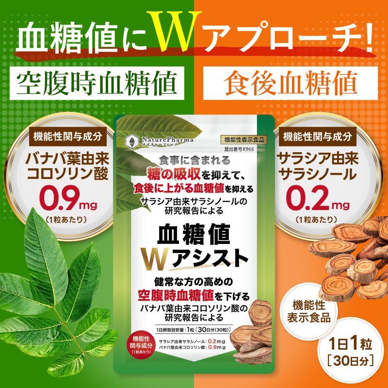 血糖値Wアシスト